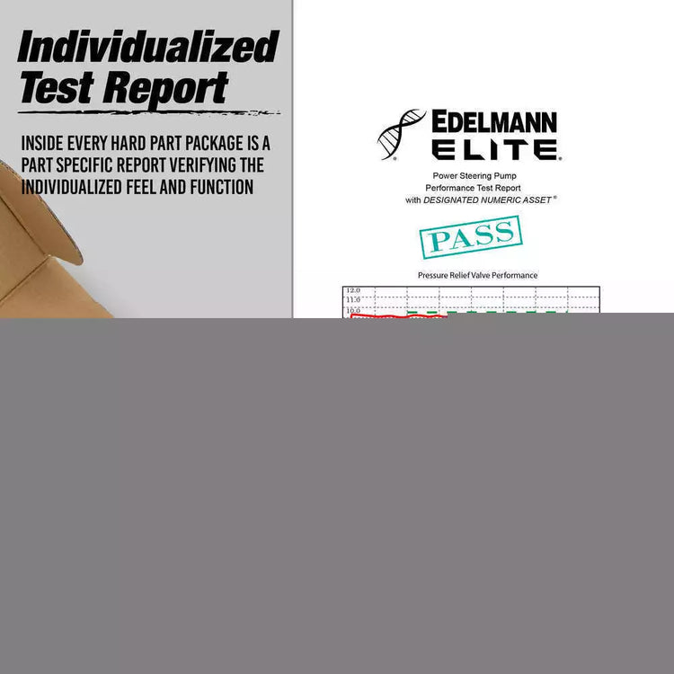 Power Steering Pump Edelmann 6178PX New