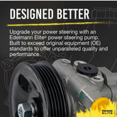 Power Steering Pump Edelmann 6178PX New