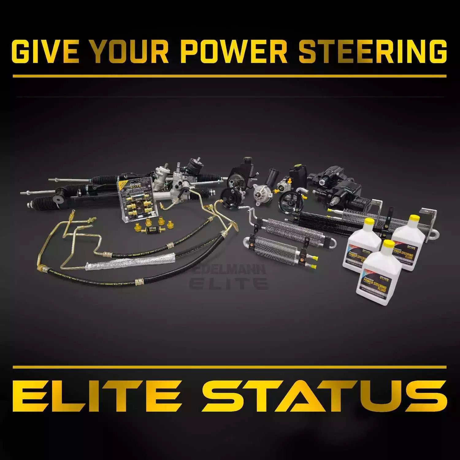 Power Steering Pump Edelmann 6178PX New