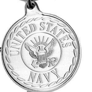 Navy Military Service Keychain