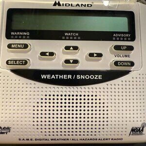 WR120 NOAA Weather Radio