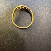 Heart Shaped 10K Electroplated Ring