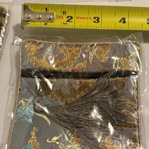 Handmade Silk Embroidery Purse Set