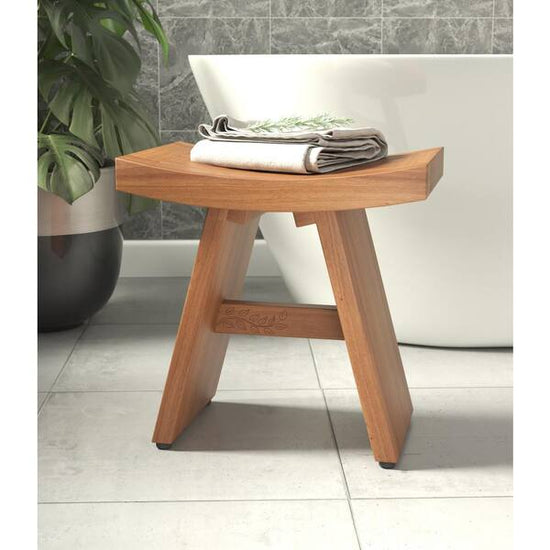 AquaTeak 18" Teak Shower Bench
